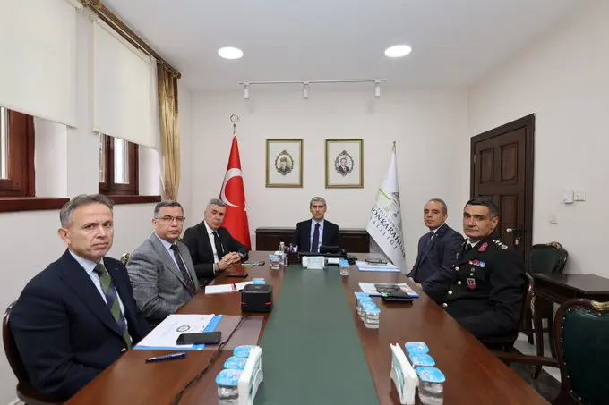 Okul Güvenliği Toplantısı Video Konferansla Yapıldı
