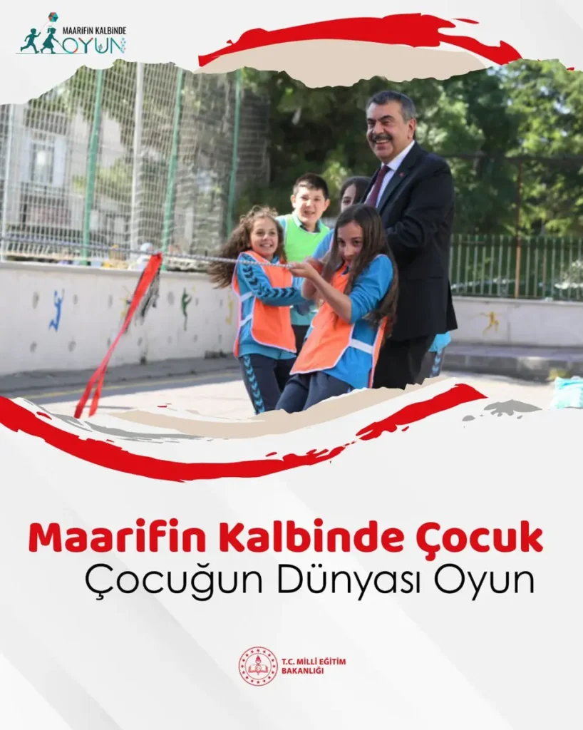 Oyun, eğitimde merkezî bir rol alacak