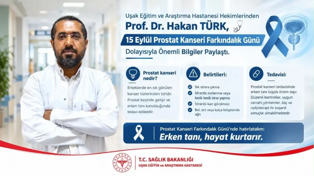Prostat Kanseri Farkındalığı İçin Bilgilendirme Yapıldı