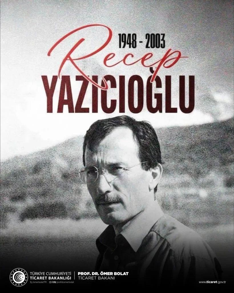 Recep Yazıcıoğlu, halk için bir örnek devlet adamıydı
