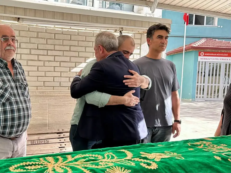Şahin Tin, Hacı Ahmet Beydemir’i uğurladı