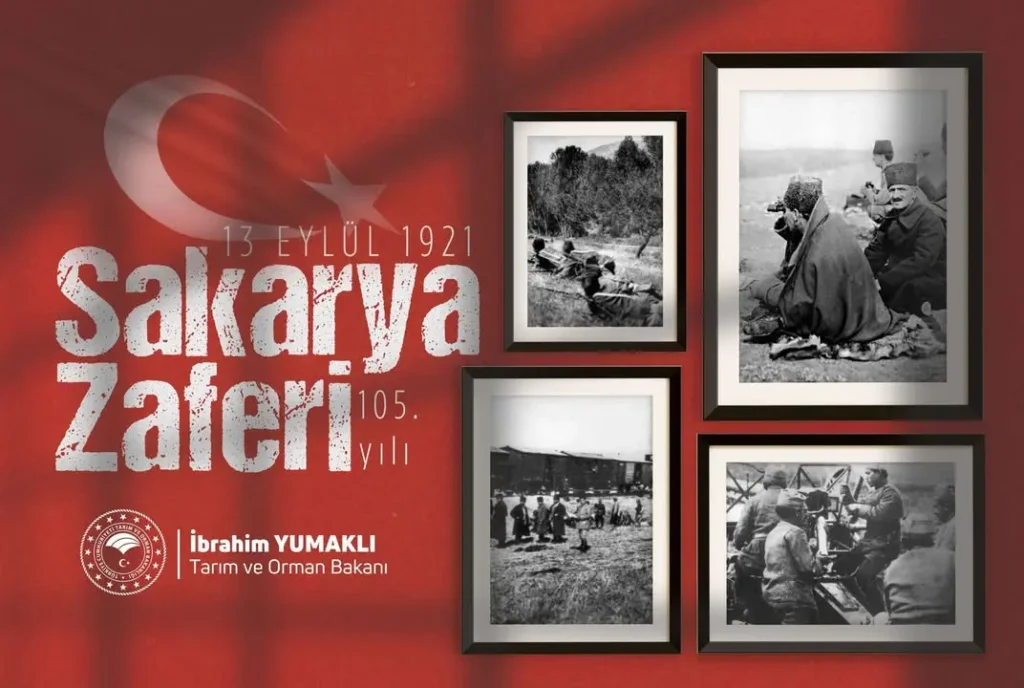 Sakarya Zaferi’nin 105. yıl dönümü kutlandı