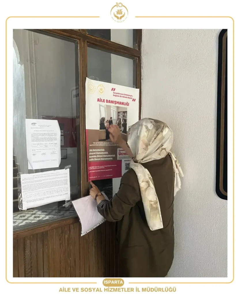 Şarkikaraağaç’ta Aile Danışmanlığı Tanıtımı Yapıldı
