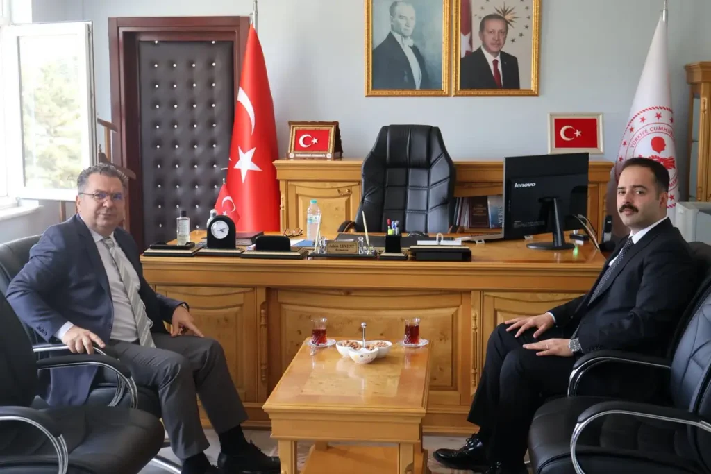 Sayıştay Uzman Denetçisi’nden Kaymakam’a Ziyaret