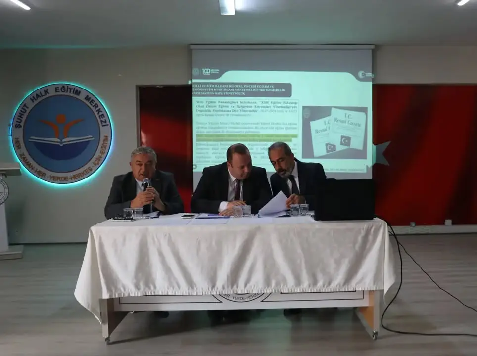 Şuhut’ta Eğitim Güvenliği Toplantısı Yapıldı