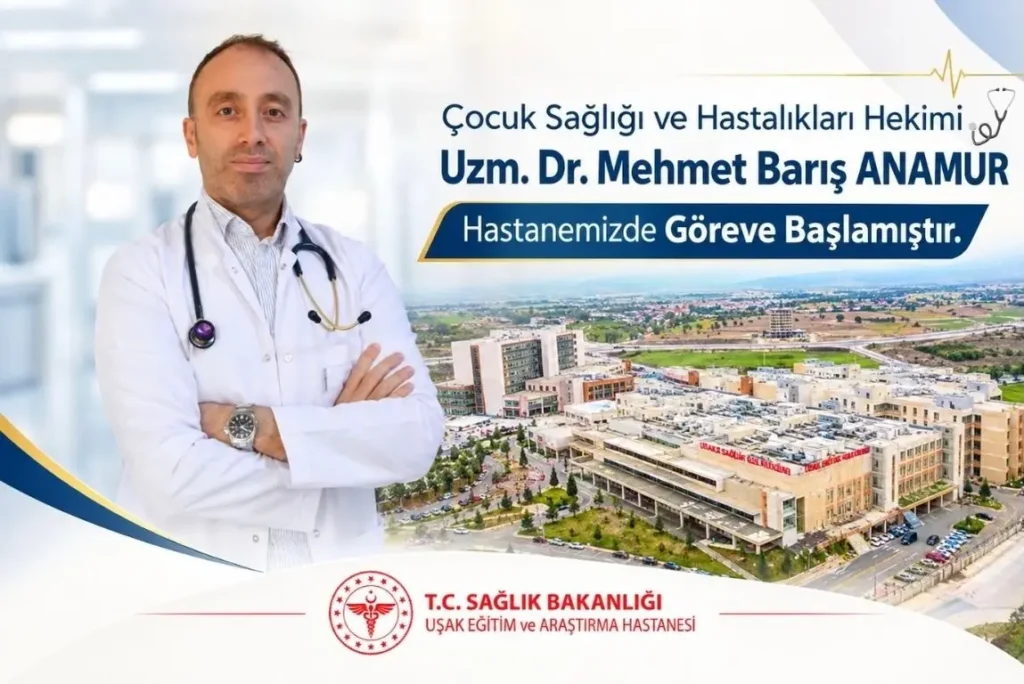 Uşak Eğitim ve Araştırma Hastanesi’ne yeni uzman hekim atandı