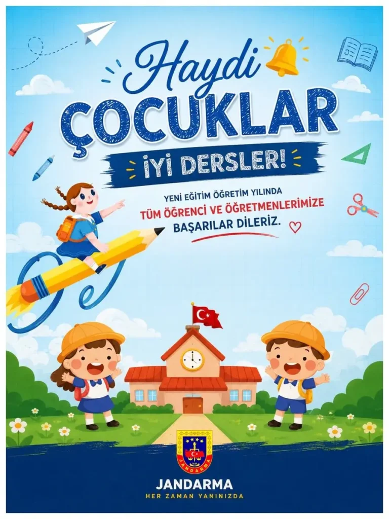 Uşak Jandarmasından Öğrencilere Başarı Dileği