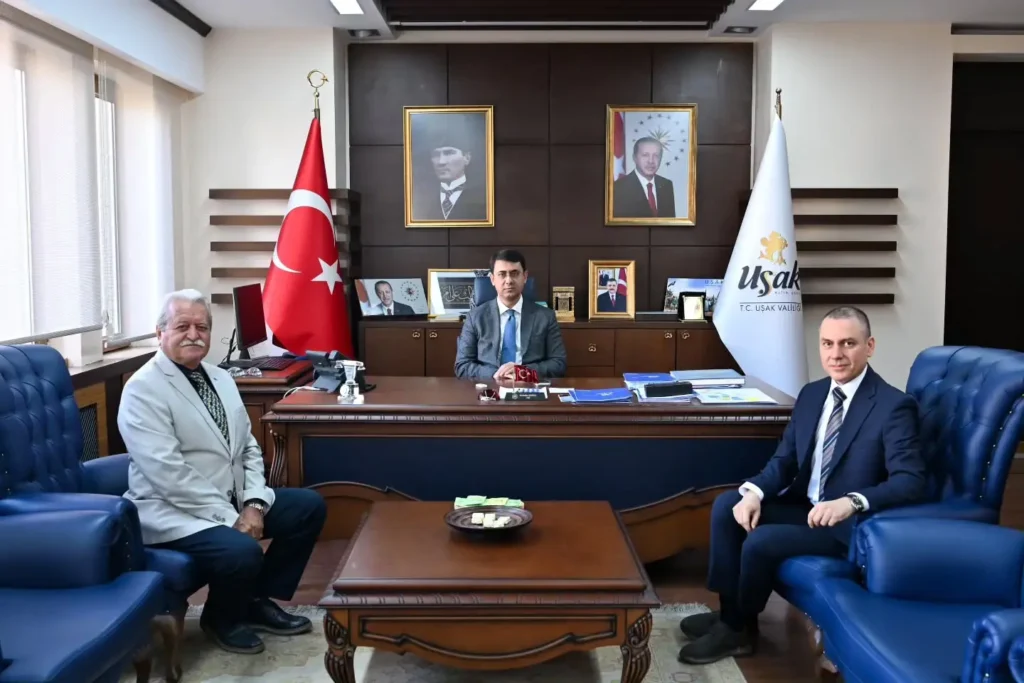 Uşak Valiliği, Denizli’den gelen ziyareti duyurdu