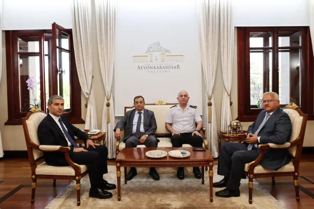 Vali Aktaş’a önemli ziyaret gerçekleşti