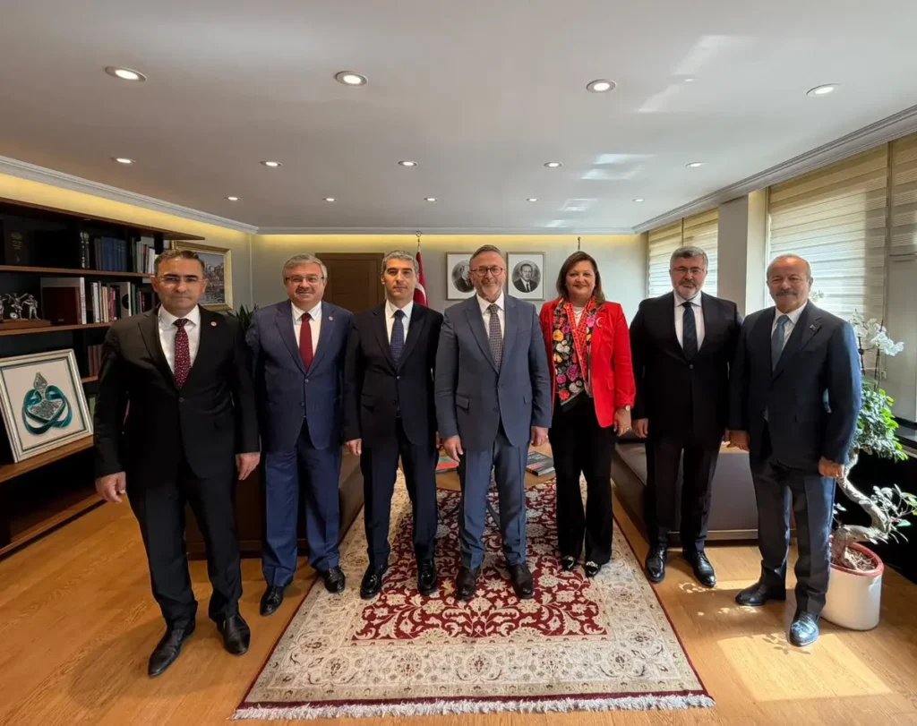 Vali Aktaş, Bakan Yardımcısını Ziyaret Etti