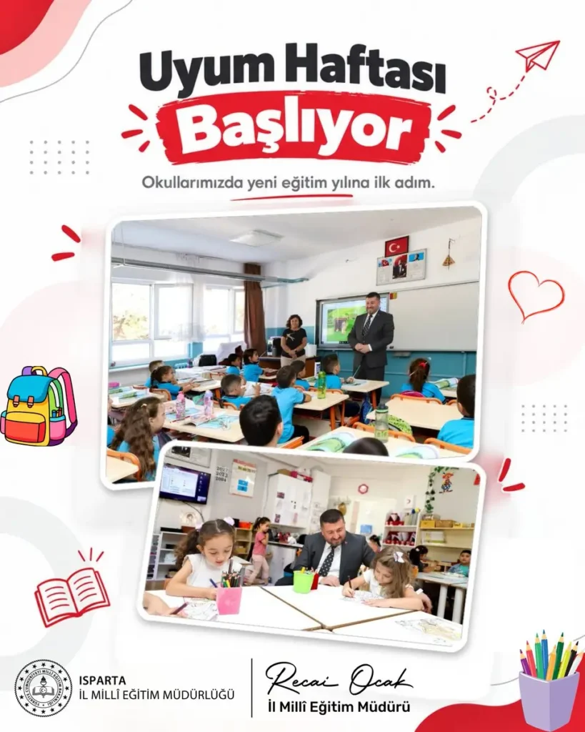 Yeni Eğitim Yılı Uyum Haftası Başlıyor