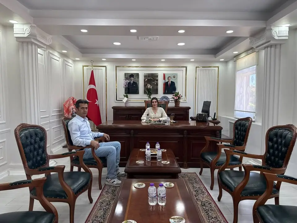 Yeni Parti İlçe Başkanı’ndan Kaymakam’a Ziyaret