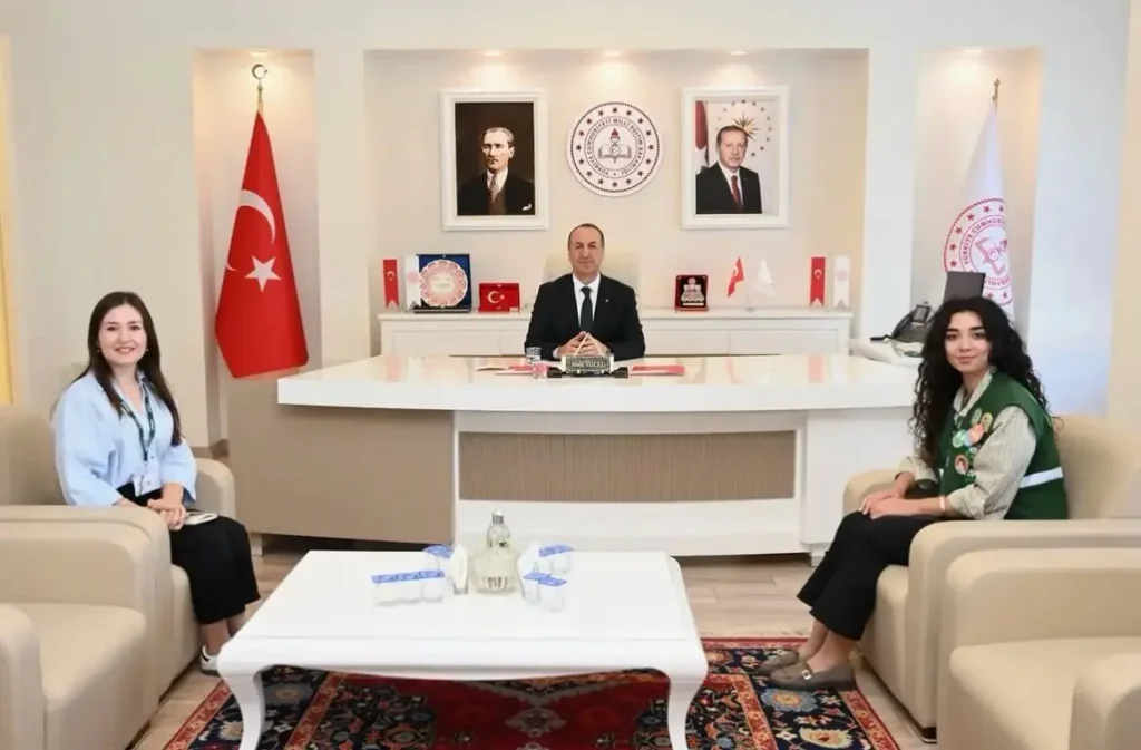 Yeşilay’dan Milli Eğitim Müdürü’ne Ziyaret