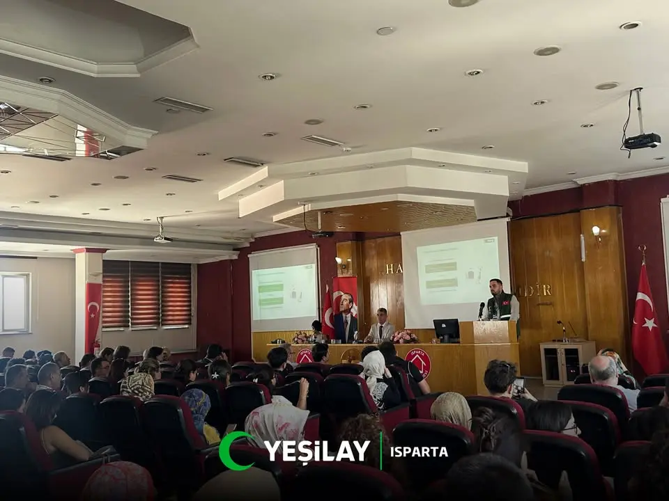 Yeşilay Isparta, YEDAM Tanıtımını Gerçekleştirdi