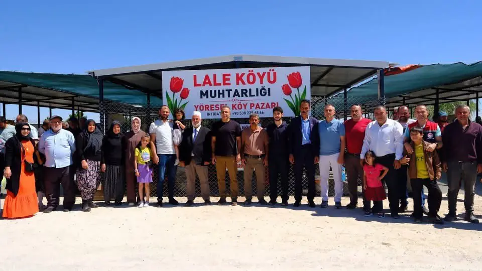 Yöresel Köy Pazarı Lale Köyü’nde Açıldı