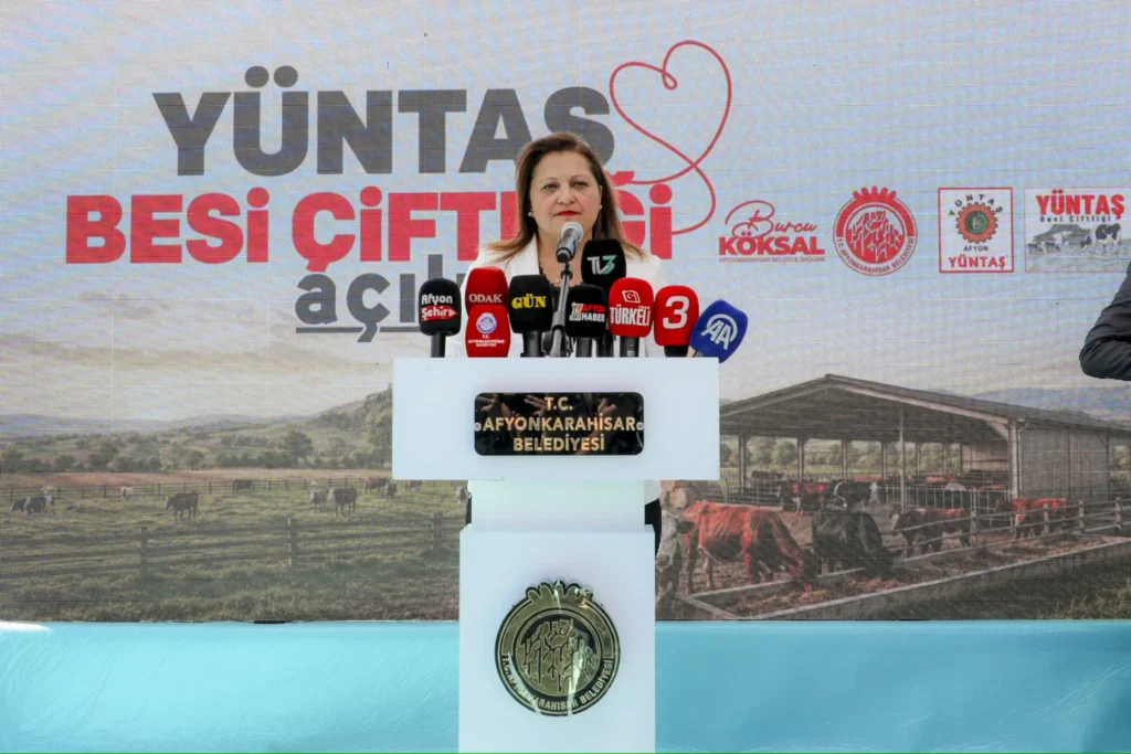 YÜNTAŞ Besi Çiftliği hizmete açıldı