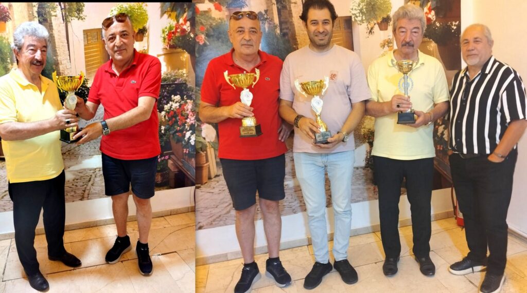 SOYDAN OTEL SONBAHAR KUPASI TAVLA ŞAMPİYONASI SONA ERDİ